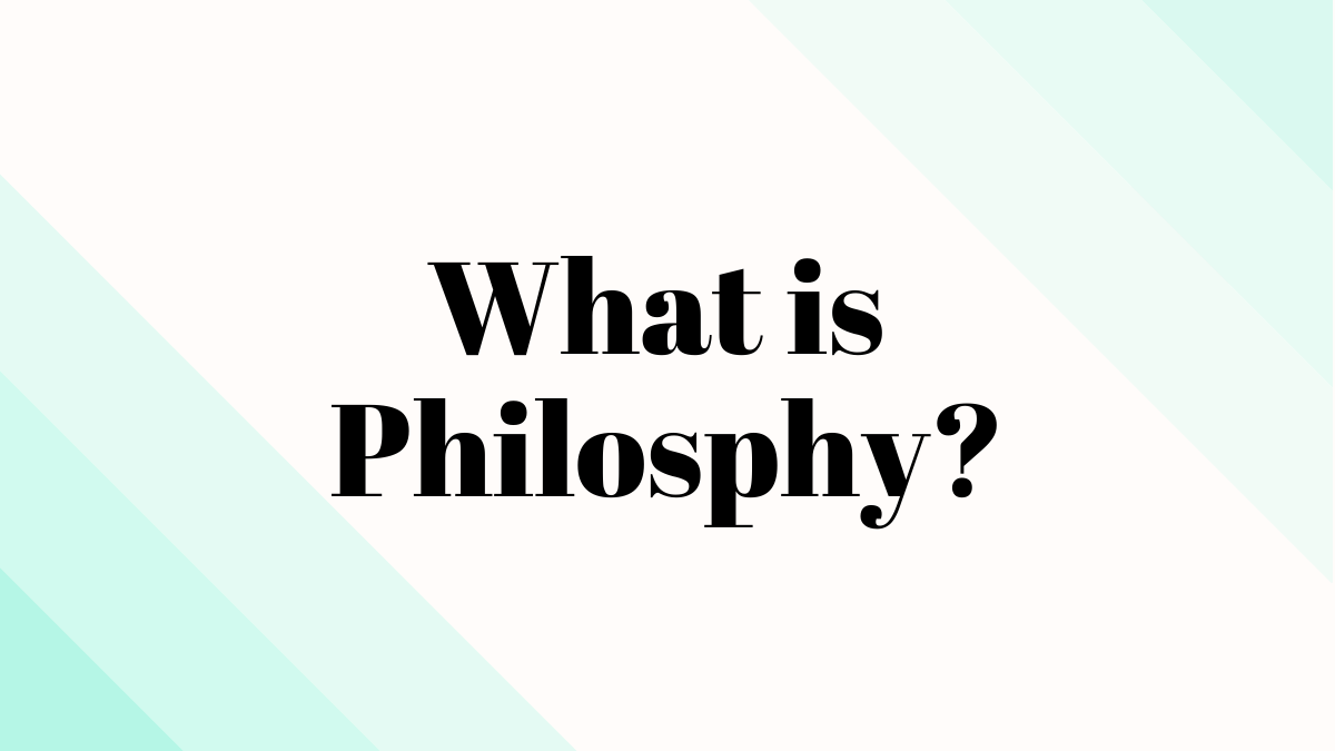 A Brief Introduction of Notorious Notions in Philosophy