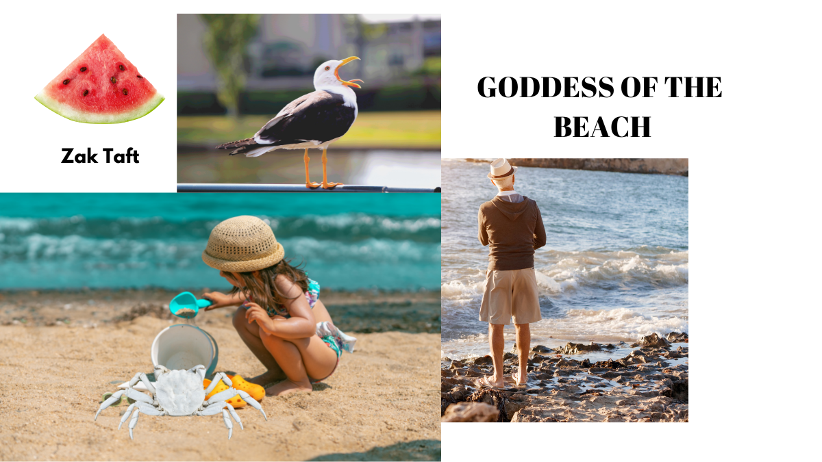 Goddess of the Beach by Zack Taft