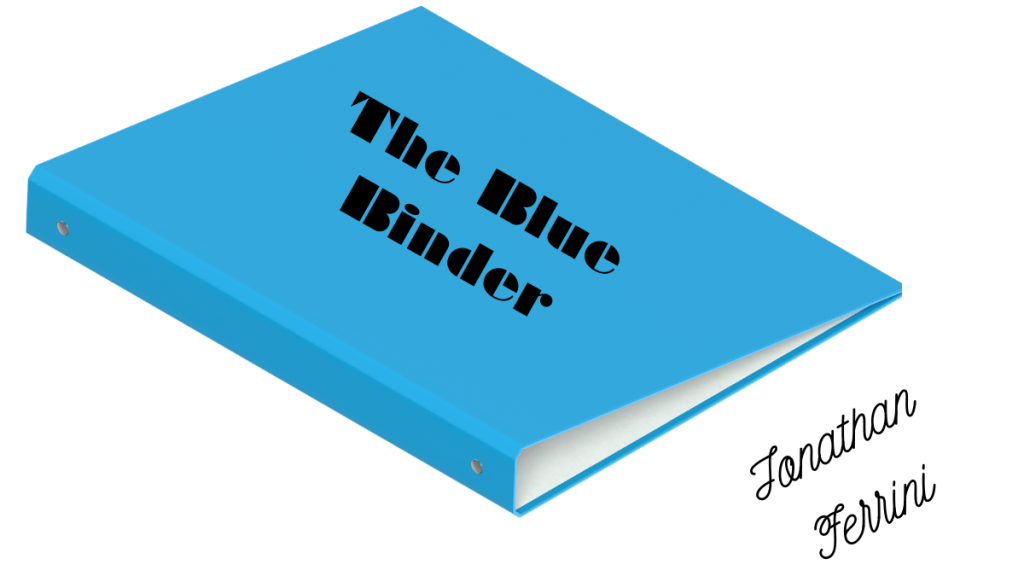 The Blue Binder by Jonathan Ferrini